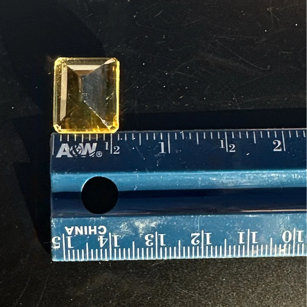 18.08 Crt Natural Lemon Quartz Faceted Gemstone